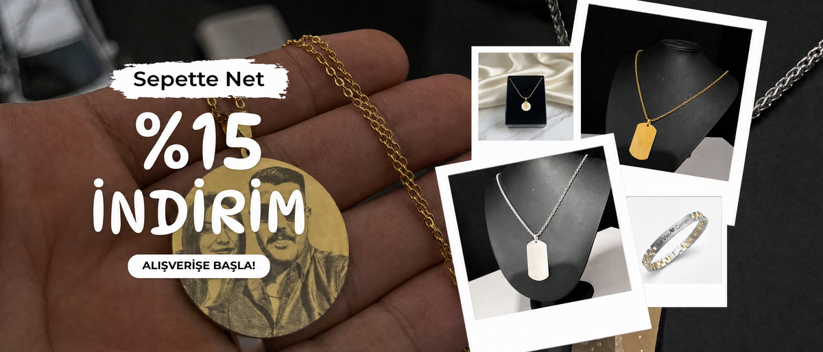 Sepette net %15 indirim