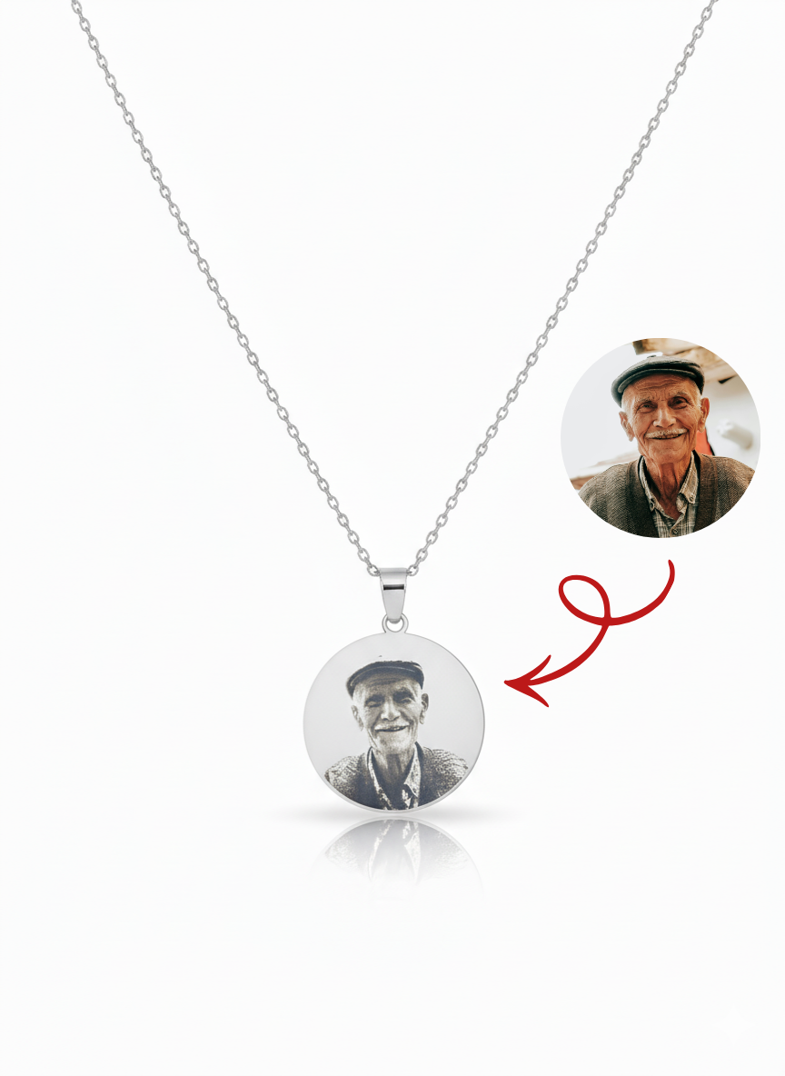 Kişiye Özel Yuvarlak Kolye