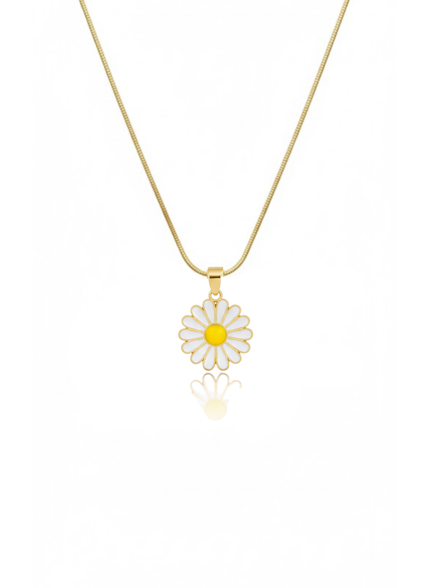 Kişiye Özel Açılabilir Papatya Kolye