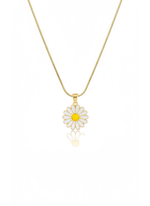 Kişiye Özel Açılabilir Papatya Kolye